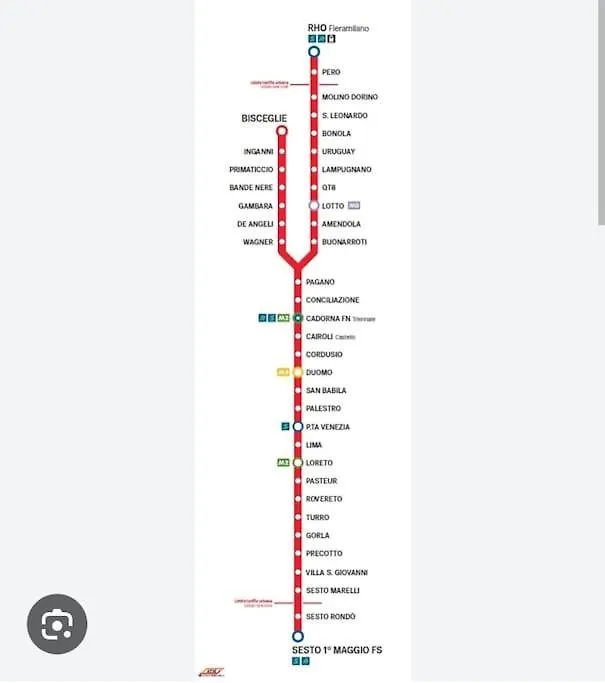 아파트 Un Nido Nel Cuore Di Milano 이탈리아
